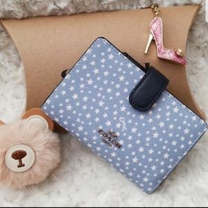 Coach Star Print Wallet ~ RARE